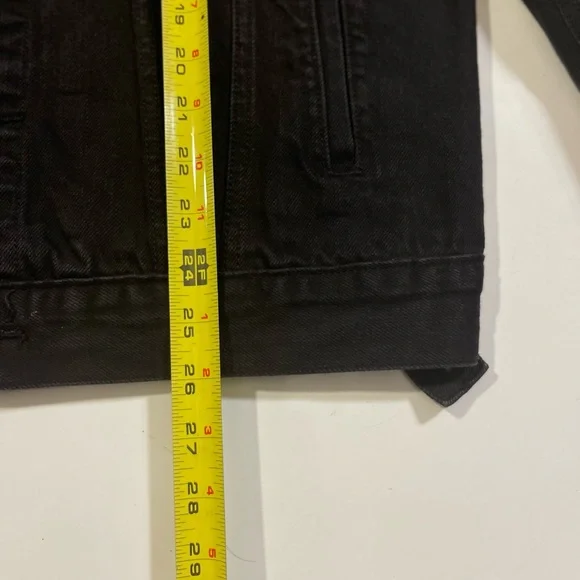 LEVIS Custom Made with Authentic Louis Vuitton Canvas Denim Jacket - Picture 7 of 7